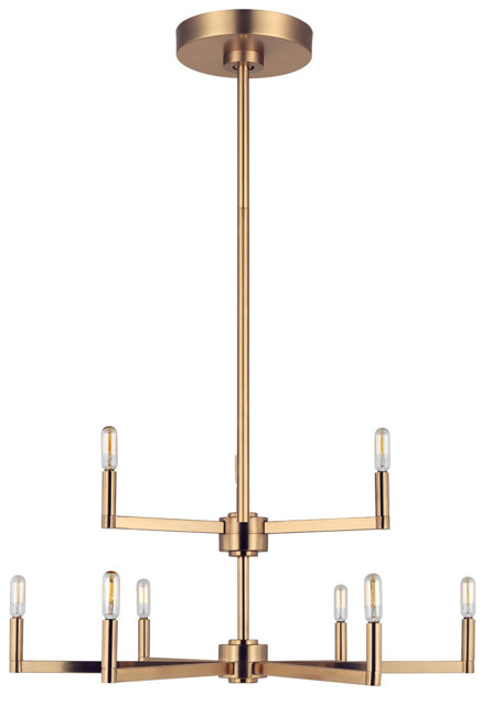 Sea Gull Lighting 3164209EN 05 Fullton 9 Light Chandelier