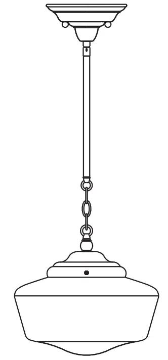 Sea Gull Lighting 65436 Academy Pendant