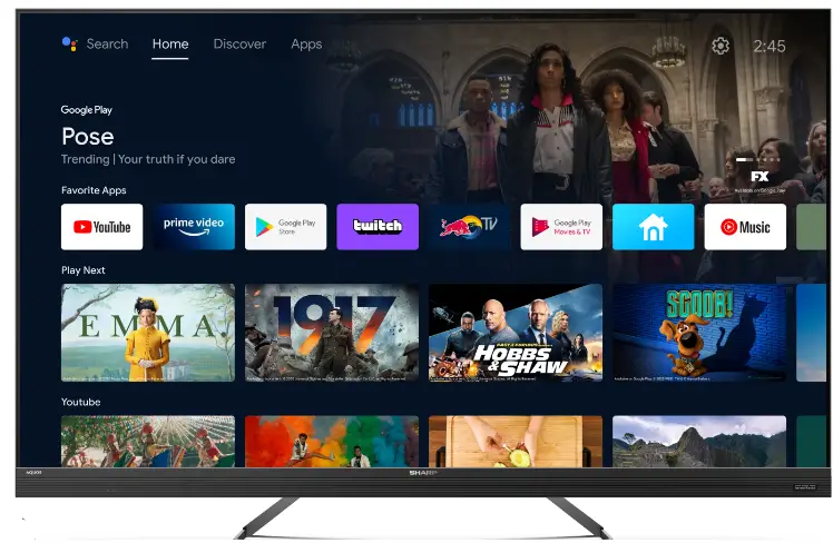 Sharp-50FP1EA-50-4K-Ultra-HD-Quantum-Dot-Android-TV -product