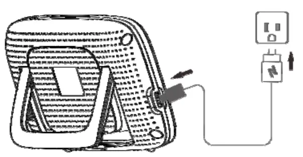Shenzhen Feelstorm Technology Co Ltd BM906 Video Baby Monitor - Charging the Monitor