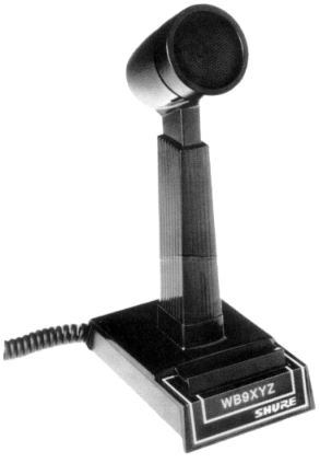 Shure 444D Megnetic Controled Fixed Microphone