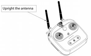 SkyDroid T10 illustration Correct Position