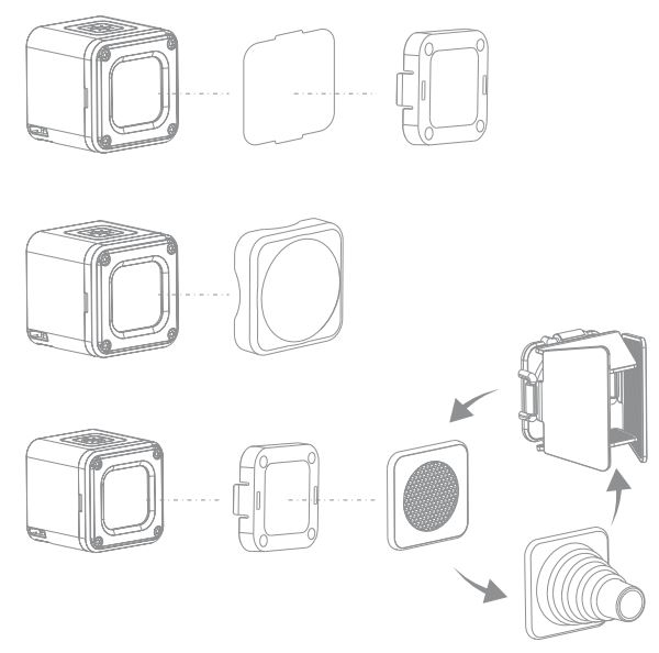 SmallRig RM01 Mini Video Video Light User Manual - Installation