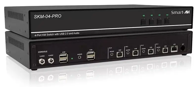 SmartAVI-SKM-04-PRO-Port-KM-Switch-with-AUDIO-and-USB-product-image
