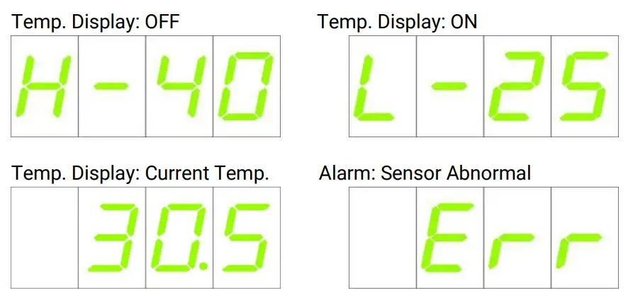 SmartGen HWP120 Engine Heater - Display
