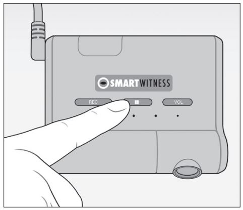 SmartWitness AP1 NA Ap1 Video Telematics Camera - Hold center button