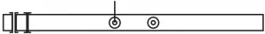 Snap button for transmitter