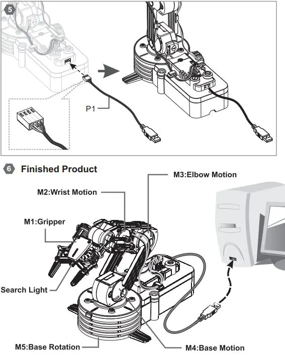 Software-s-ROBOTIC-ARM-USB-Interface-Kit-10