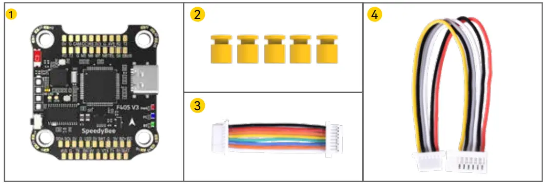 SpeedyBee F405 V3 BLS 50A 30x30 Stack - SpeedyBee