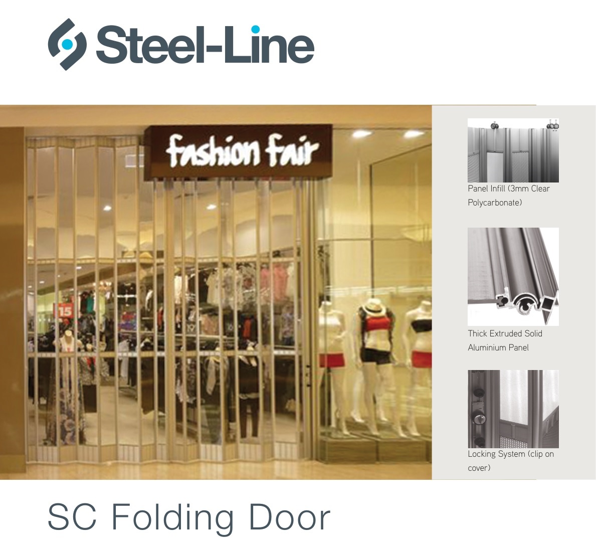 Steel-Line SC Folding Door User Guide