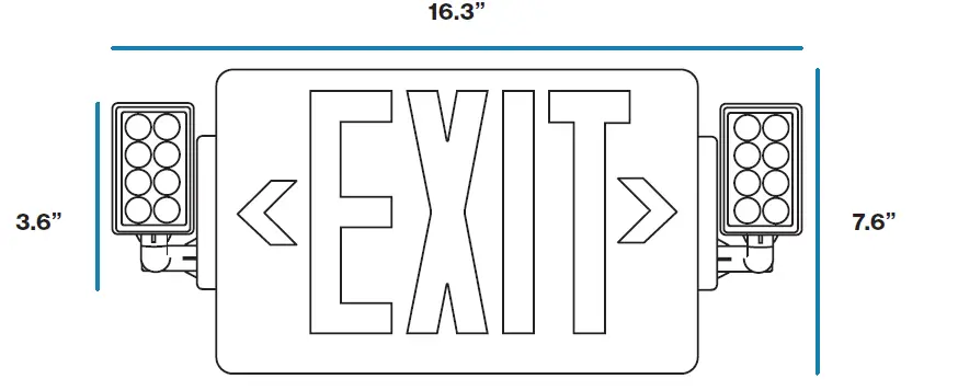 Sunco-EX-2H-RED-2-Head-LED-Exit-Sign-FIG- (4)