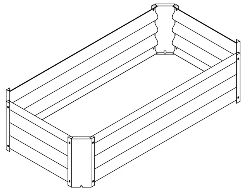 Sungrd HW-905A Outdoor Raised Garden Bed