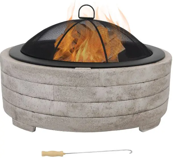 Sunnydaze-DECOR-35-Inch-GFRC-Faux-Stone-Outdoor-Wood-Burning-Fire-Pit-PRO