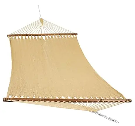 Sunnydaze DECOR Soft Spun Polyester Rope Double Hammock