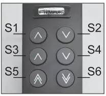 Operating the handset 
