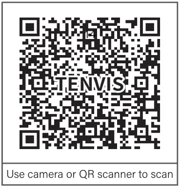 TENVIS RN D40 Smart Camera - qr code