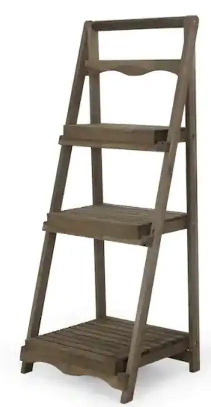 THE-HOME-DEPOT-106984-Monarch-3-Tier-Gray-Fir-Wood-Outdoor-Shelf-PRODUCT