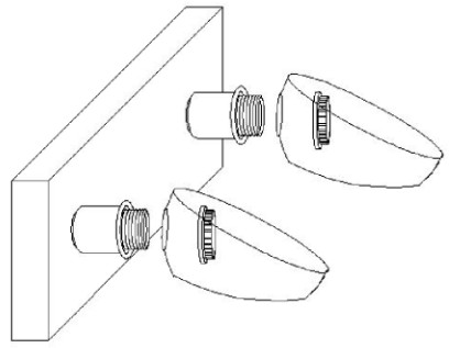 THE HOME DEPOT 3008 2WA Duo 14 Inch 2 Light Indoor Matte Black and Matte Gold Wall Sconce - overview 1