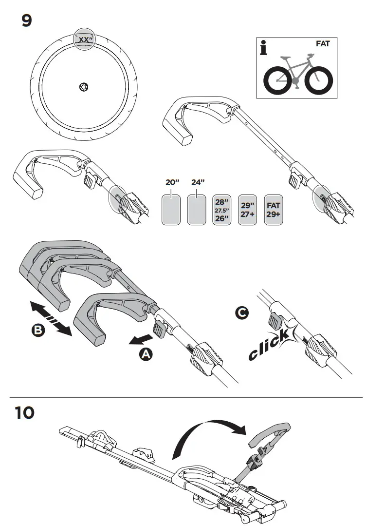 THULE 599 UpRide Bike Rack - figure 12