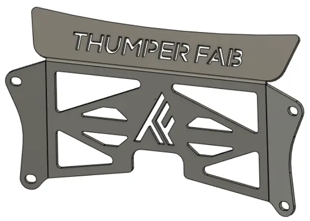 THUMPER-FAB-TF040905-Can-Am-Defender-Rear-Chassis-Stiffener-PRODUCT
