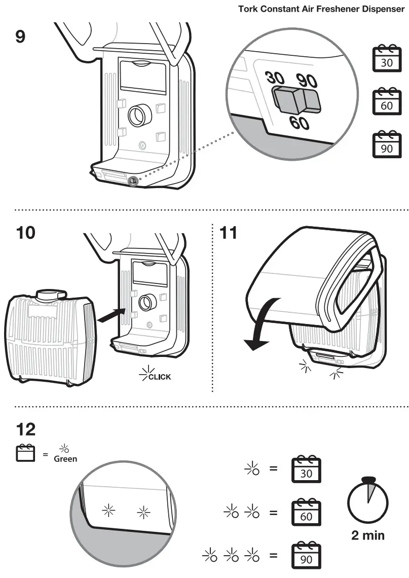 TORK A3 Constant Air Freshener Dispenser - Fig 4