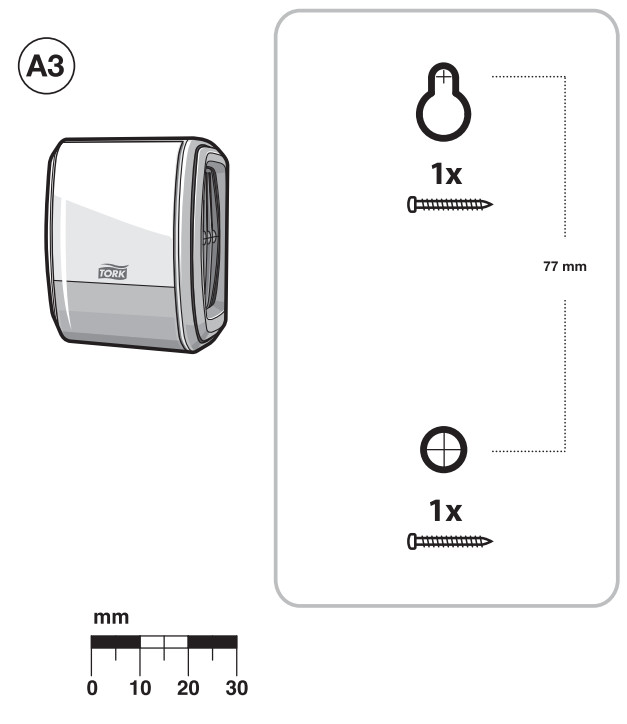 TORK A3 Constant Air Freshener Dispenser - Fig 7