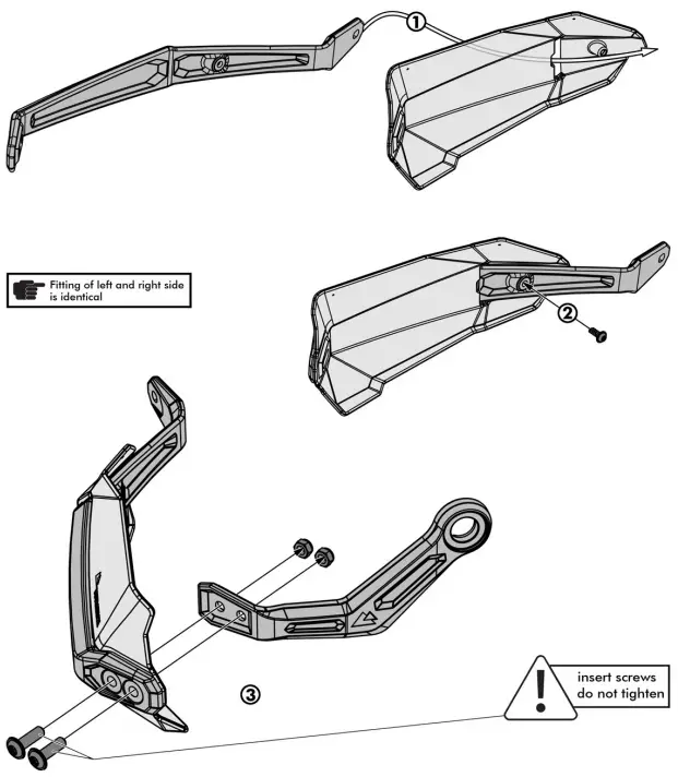 TOURATECH 01-415-5651-0 Hand Protectors - fig 1