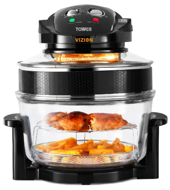TOWER T14001 1300W Halogen Low Fat Air Fryer