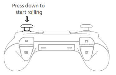 TOZO Q1012 Drone RC Quadcopter -  Control the roll in four directions