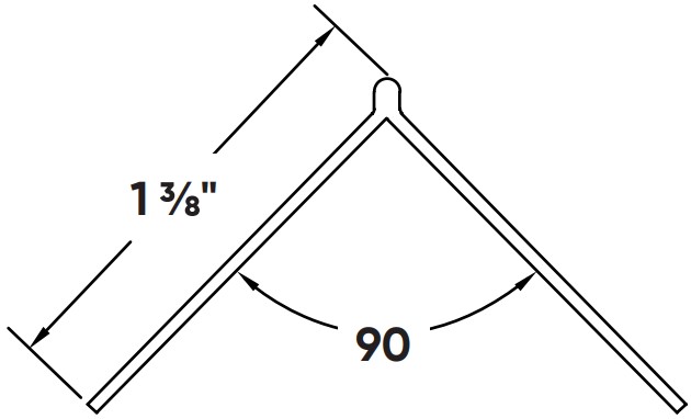TRIM TEX Rigid Low Profile Corner Bead - Technical Specs