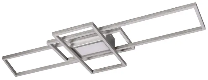 TRIO Leuchten 6200104XX LED Ceiling Light Metal Matt - feager2