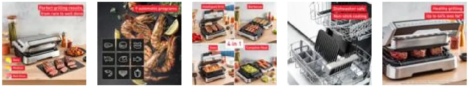 Tefal GC774D Opti Grill Intelligent Combo - parts9