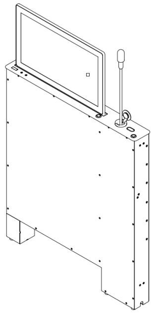 Temas-Teknoloji-LS17RM-Motorized-Retractable-Monitor-lift-with-Microphone-product