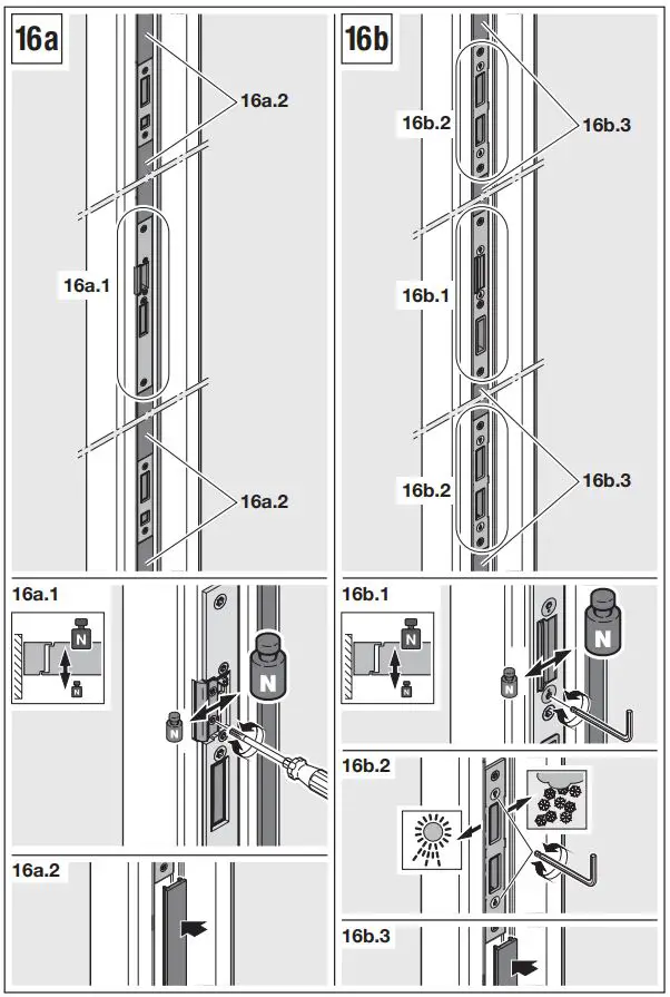 Template BA B168xH238 Aluminium Entrance Door User Manual - How to use