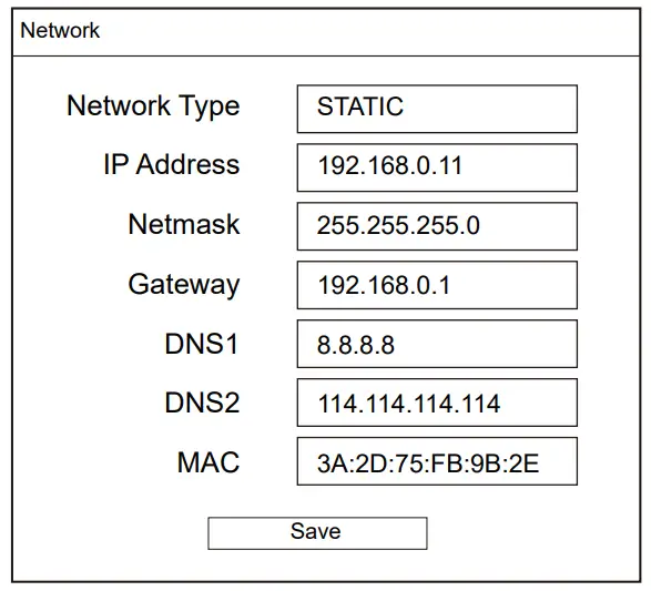 Network Configuration