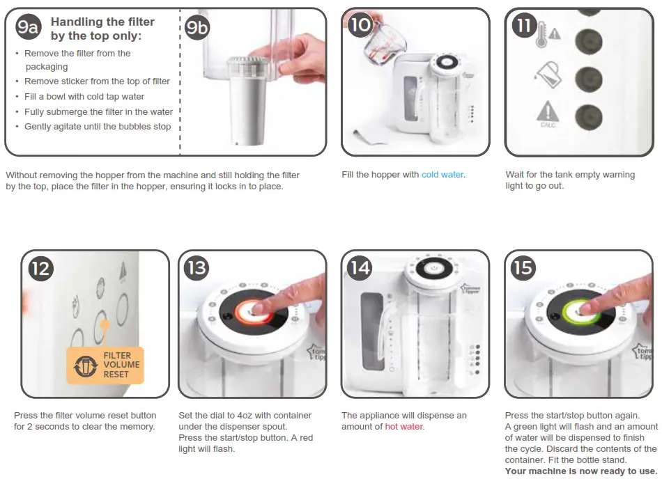 Tommee Tippee Perfect Prep Machine - SET UP 2