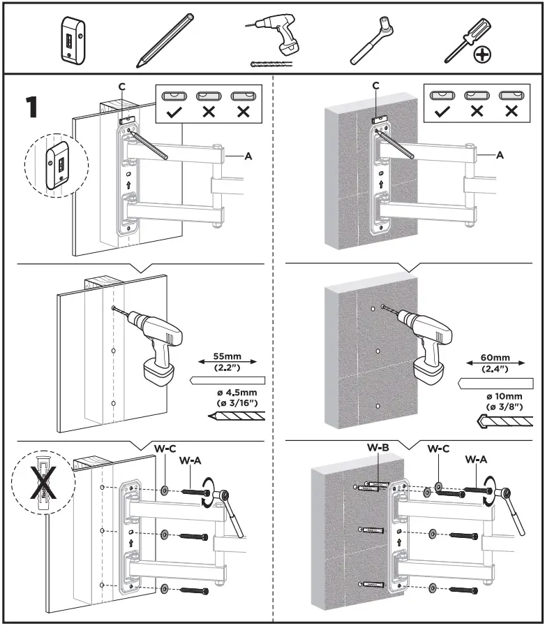 TooQ-LP7863TN-B-Wall-Mount-Bracket-for-Screens-2