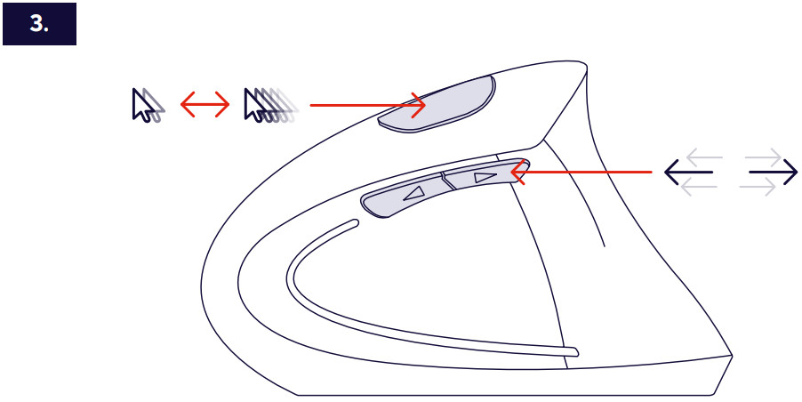Trust 22879 Ergonomic Wireless Mouse - Parts 3