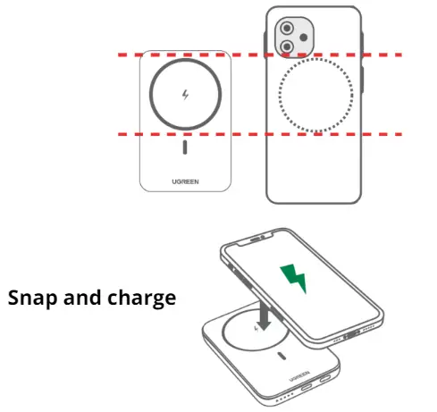 UGREEN-10000mAh-Wireless-Mini-Magnetic-20W-Power-Bank-fig-3