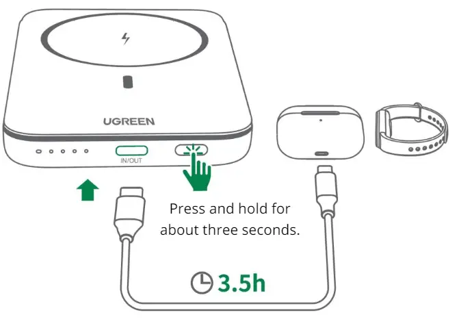 UGREEN-10000mAh-Wireless-Mini-Magnetic-20W-Power-Bank-fig-6