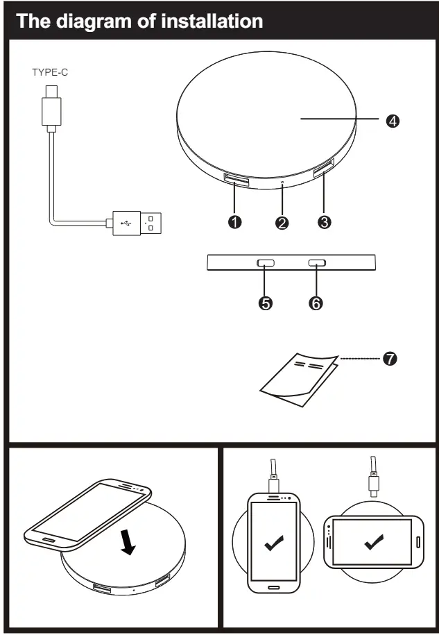 UGREEN-AB0538-7x10.5-cm-Wireless-Charger-FIG