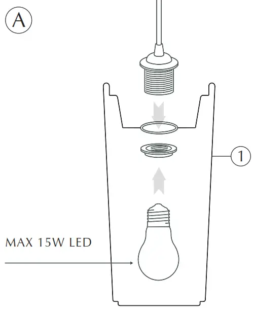 UMAGE Eos Mini Hanglamp - Figure3