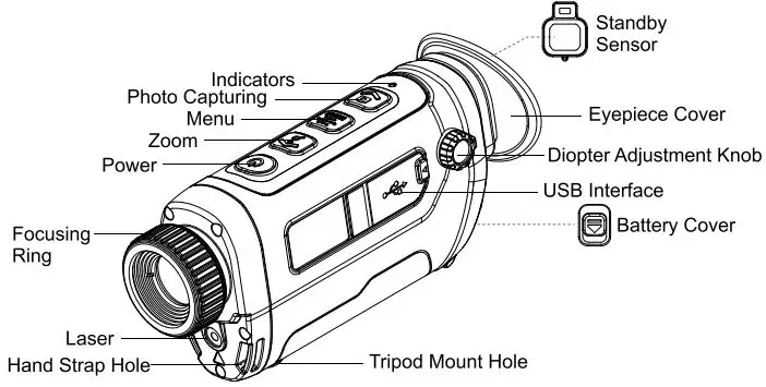 UNI-T-UTx313M-Thermal-Monocular-FIG-1