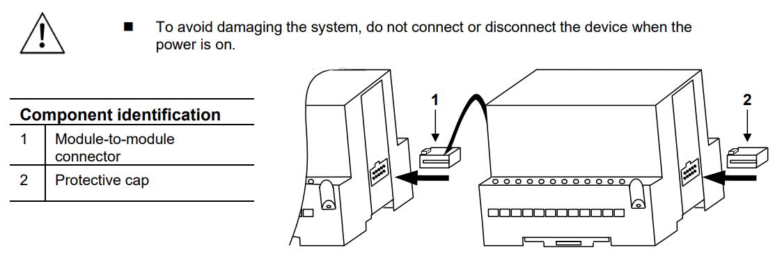 UNITRONICS IO-PT400 I-O Expansion Modules User Guide - Connecting Expansion Modules