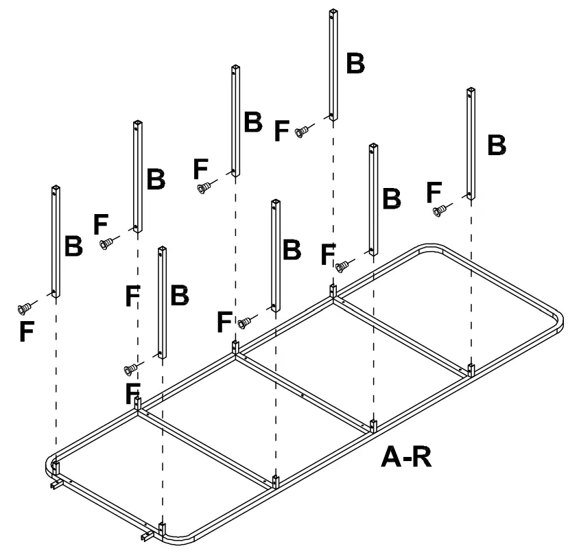 URBAN OUTFITTERS 82166059 Alana Narrow Shelf - STEP 1