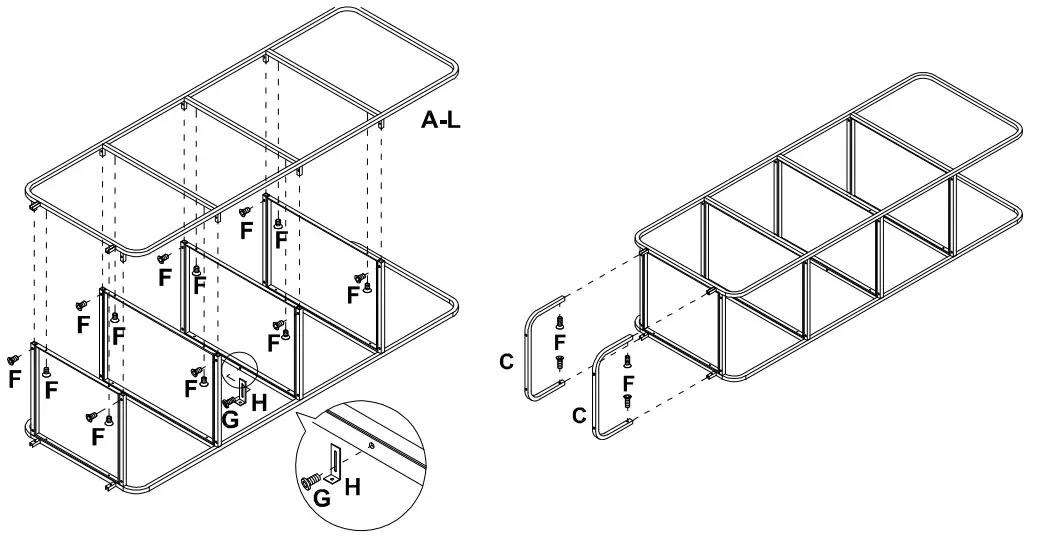 URBAN OUTFITTERS 82166059 Alana Narrow Shelf - STEP 3