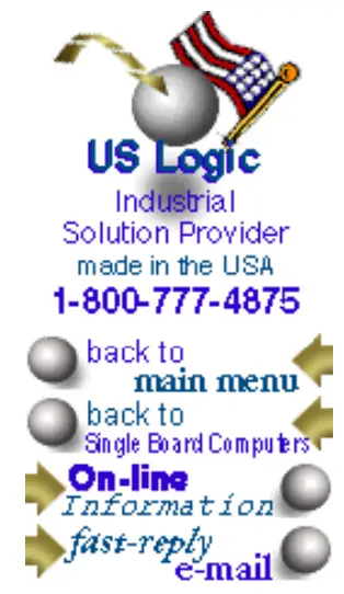 US Logic 486S Falcon Single Board Computer - Fig