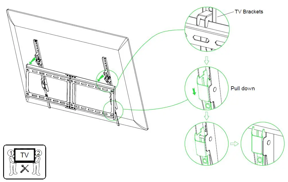 USX-MOUNT-XTL009-UL-Listed-TV-Wall-Mount-Tilting-Brackets-fig-24