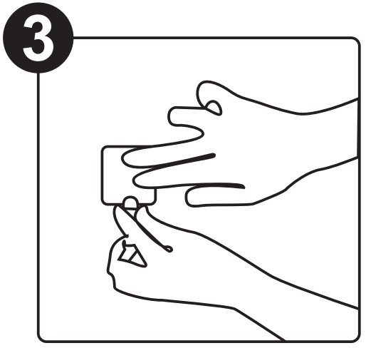 Umi ‎UM 1 Stainless Steel Wall Toilet Roll Holder - Installation step 3