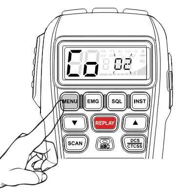 Uniden UH6160 Remote Speaker MIC UHF CB Transceiver - CTCSS1